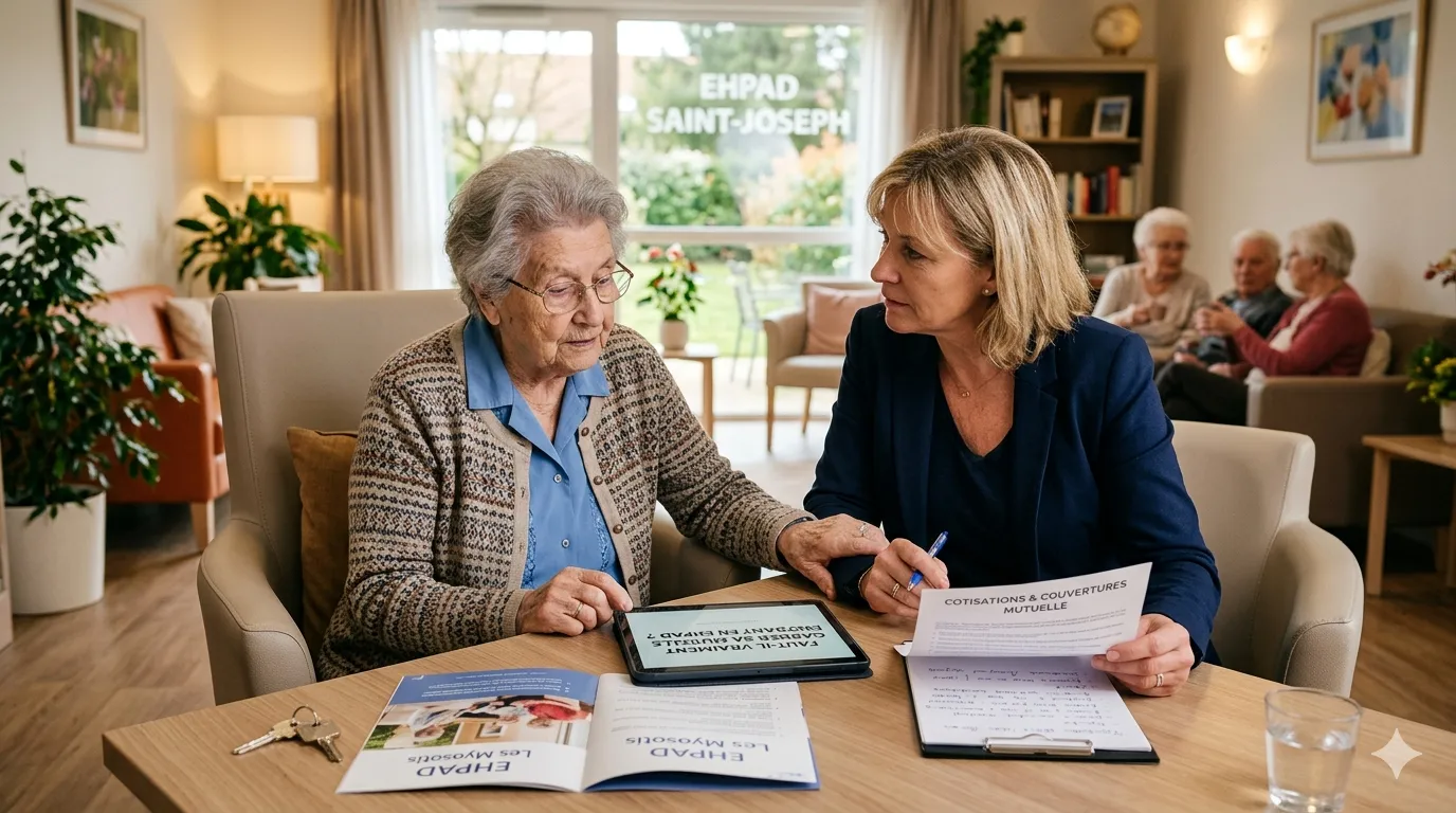 Senior serein à domicile grâce à la téléassistance